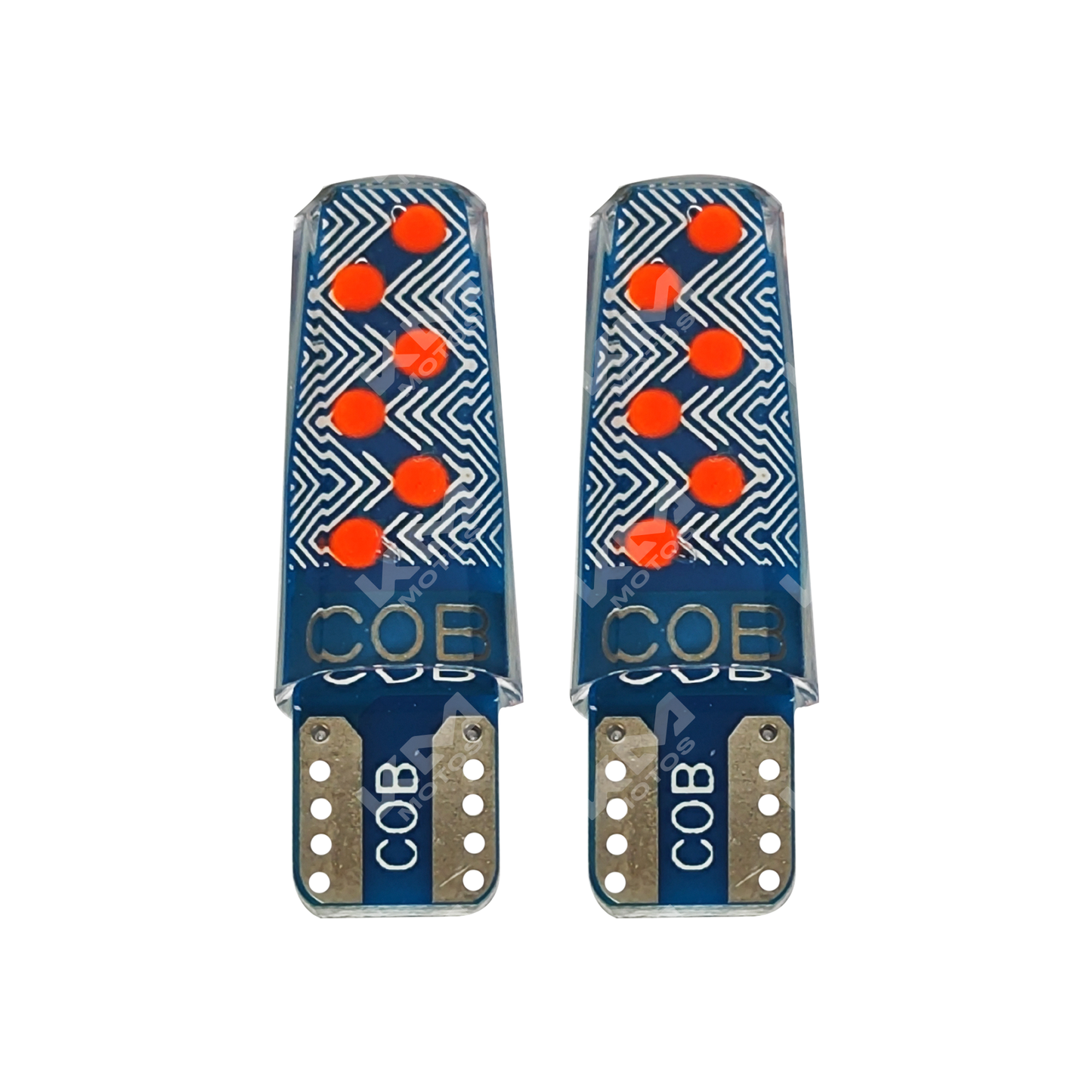 MUELITAS LED + FLASH PAR T10 ROJO - KMMOTOSHN