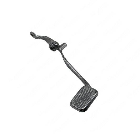 Pedal de freno PS135 Pulser de la marca UNIVERSAL, muestra el componente de freno para motocicleta Pepes.