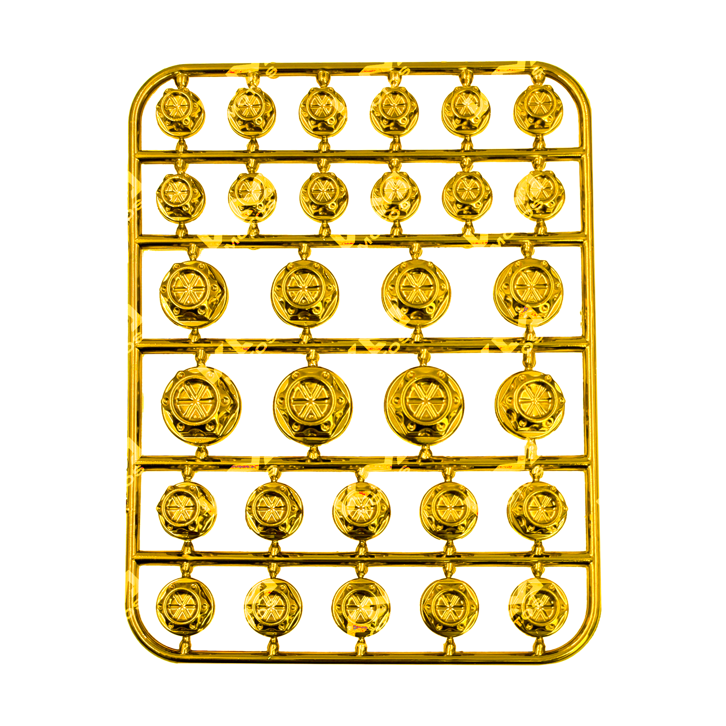 TAPONES DE TORNILLOS DE LUJO DORADO