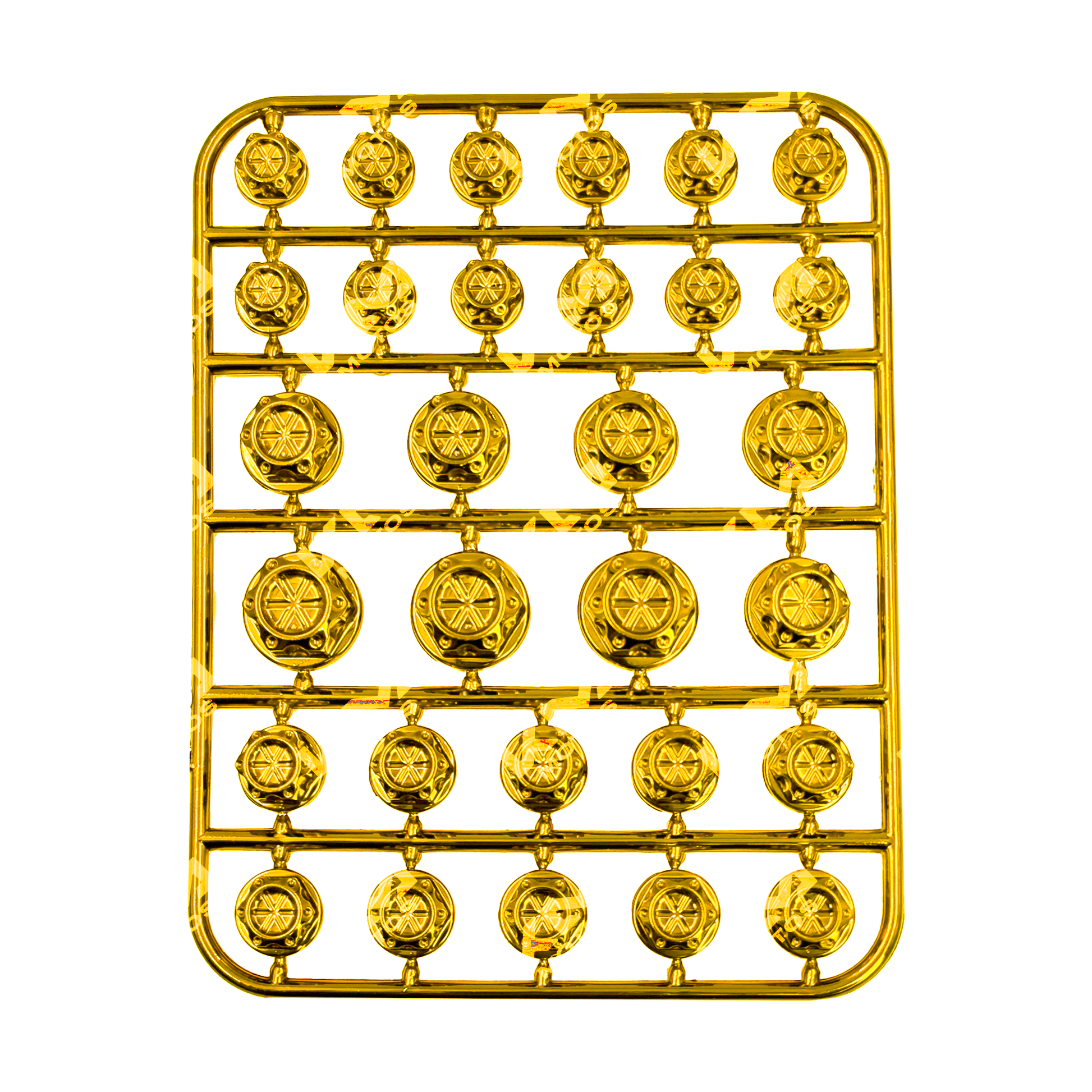 TAPONES DE TORNILLOS DE LUJO DORADO