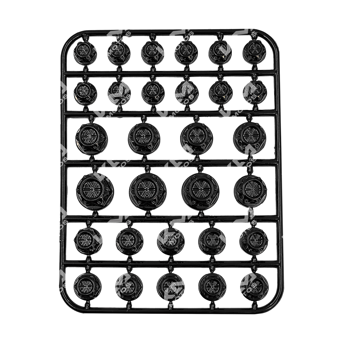 TAPONES DE TORNILLOS DE LUJO NEGRO