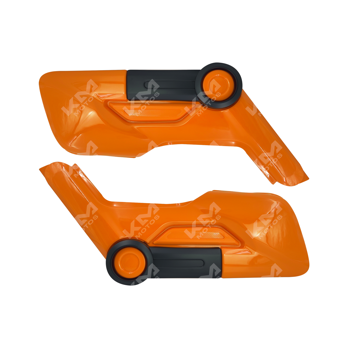 TAPADERA LATERAL HONDA NAVI NARANJA - KMMOTOSHN