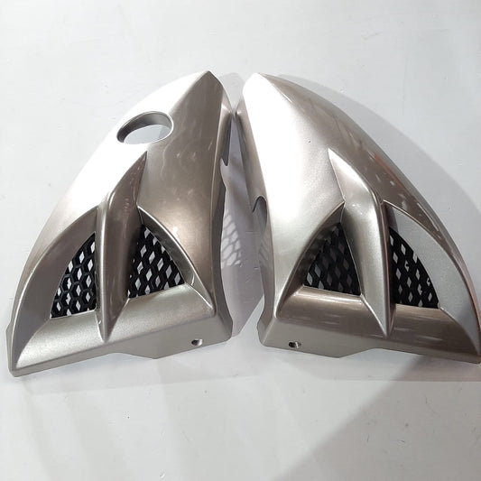 ROMPEVIENTOS YBR125 GRIS