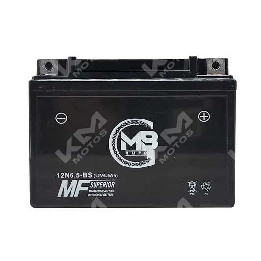 BATERIA 12N6.5/YB6.5 SELLADA GUZACK