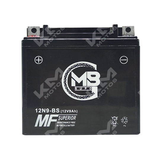 BATERIA 12N9-4B SELLADA GUZACK