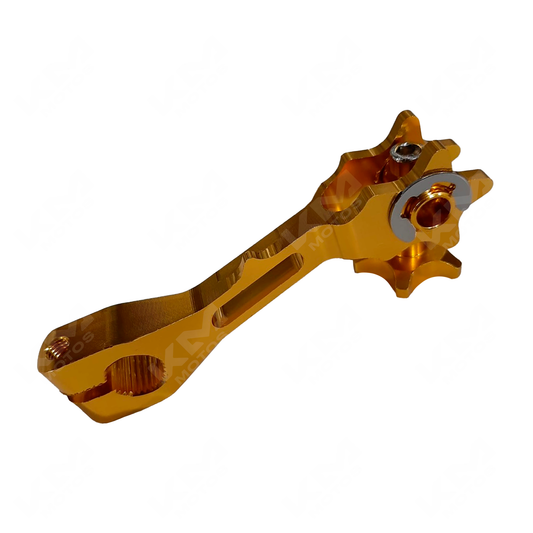 BRAZO DE FRENO STAR DE LUJO DOBLE DORADO