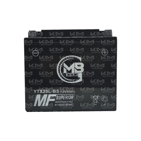 BATERIA YTX20L-BS YAMAHA GRIZZL GUZACK