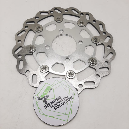 Disco de freno trasero KM Motos GXT250, componente de freno de alta calidad para motocicleta.