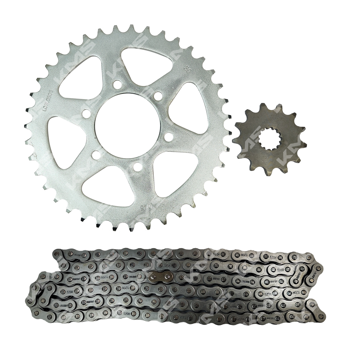 Kit de Traccion(arrastre) 39T/13T 520H GXT200/KMF