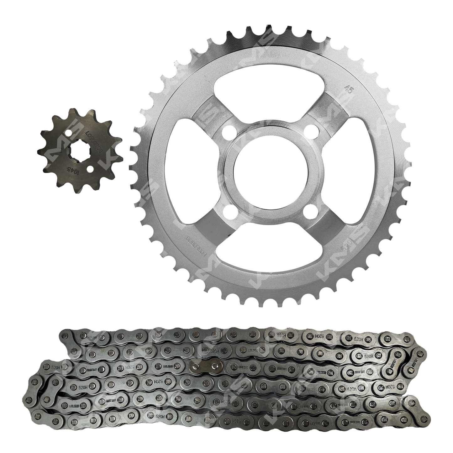 KIT DE TRACCION 45T/13T 520H DM150/GYA DE BUJES