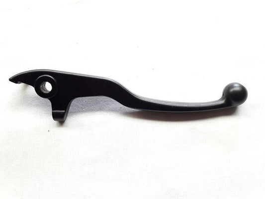 Manecilla de freno PS135 para motocicleta Pulsar, marca KM Motos, en color negro con detalles metálicos.