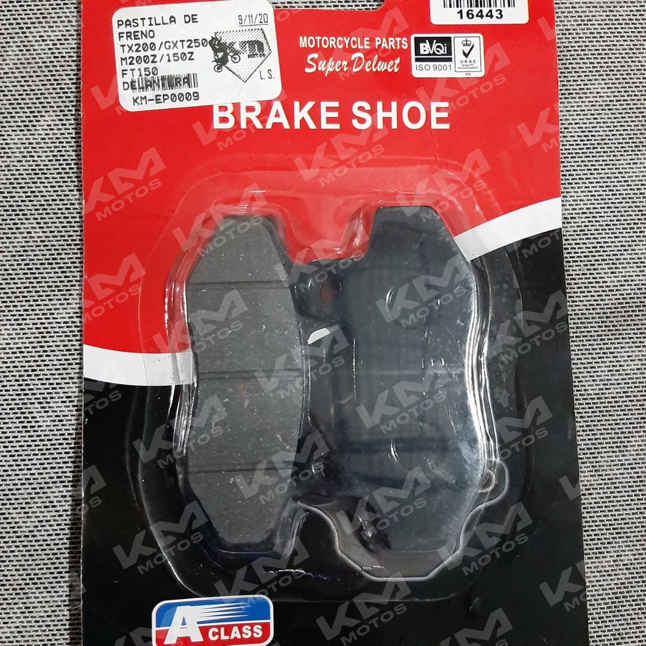 Pastilla de Freno TX200 TRA/GXT250/XM200Z/150Z del