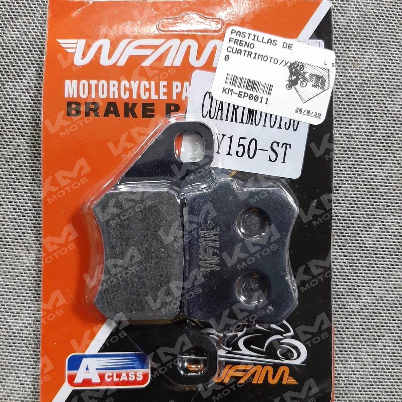 Pastillas de Freno CUATRIMOTO/XY200/AY150/TV150/ATV200