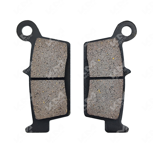 Pastillas de freno KM Motos para DRZ400, Falcon 400, GXT250R y ZX250R, componentes de freno duraderos y seguros.