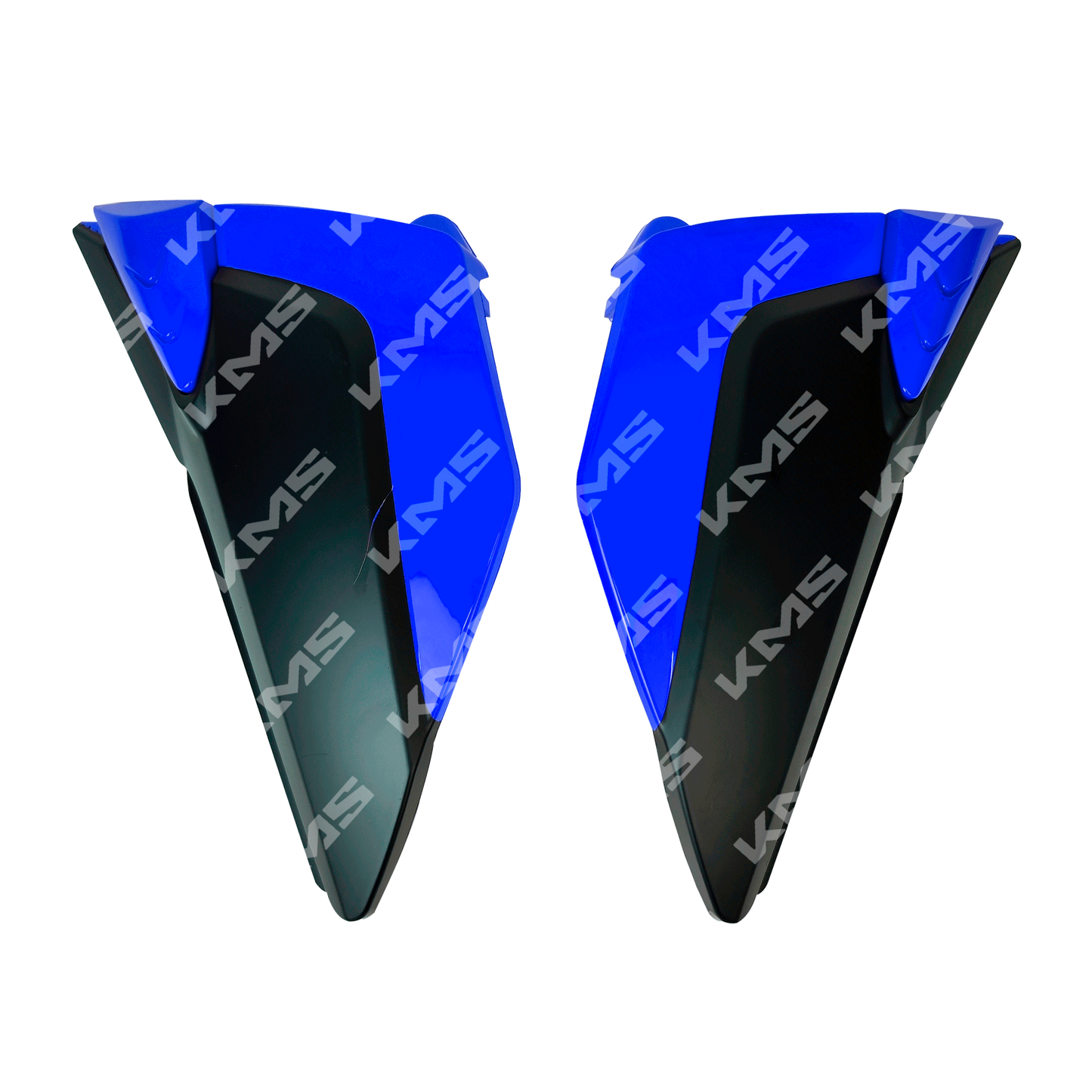 TAPADERAS LATERALES FT125 SPORT AZUL - KMMOTOSHN