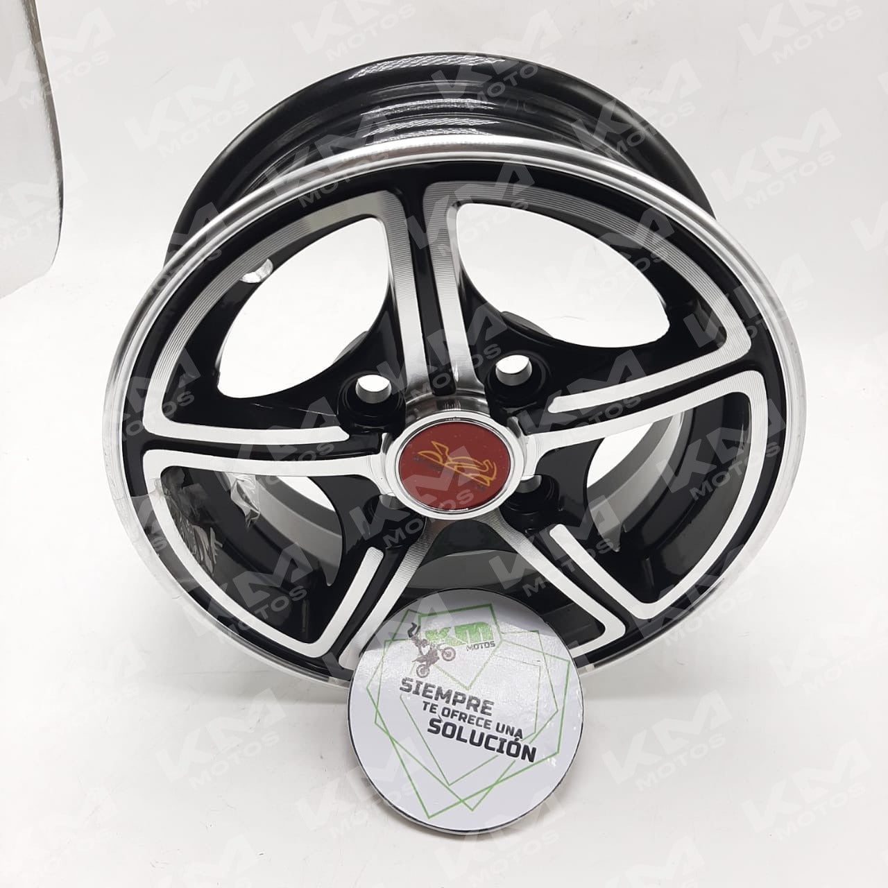 Rin de Lujo Mototaxi 5 Aspas Negro