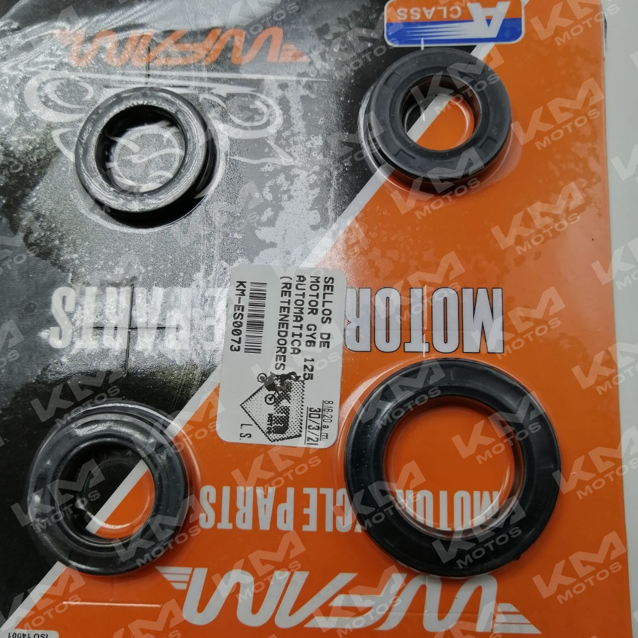 Sellos de Motor GY6 125 Automatica (RETENEDORES)