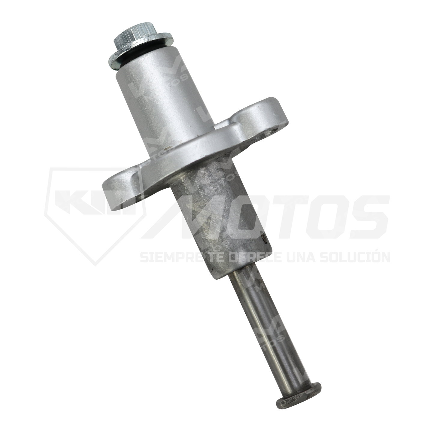Tensor automático GXT/KMF, componente mecánico para ajustar tensión en maquinaria, con detalles visibles en la imagen.