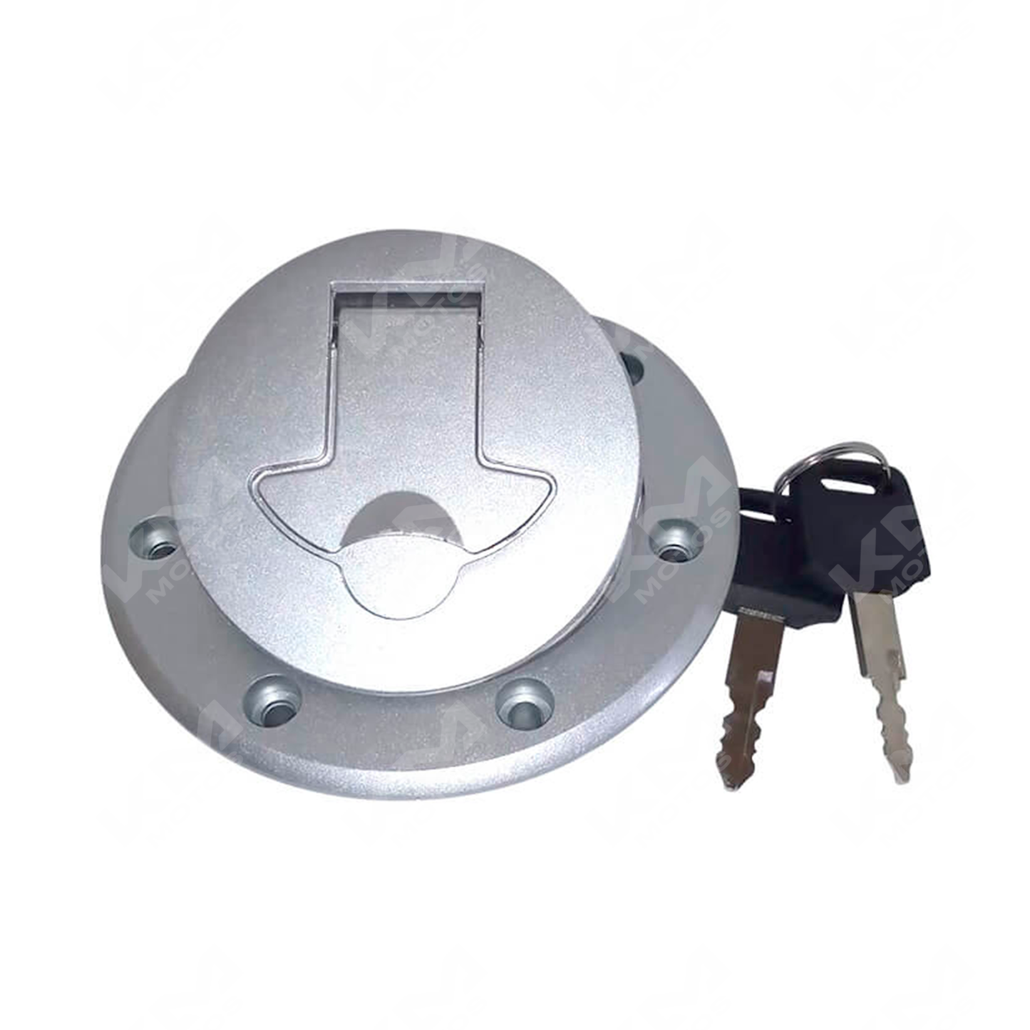 Tapón de tanque para Pulsar 200 NS de KM Motos, parte de repuesto de alta calidad, visible en la imagen.