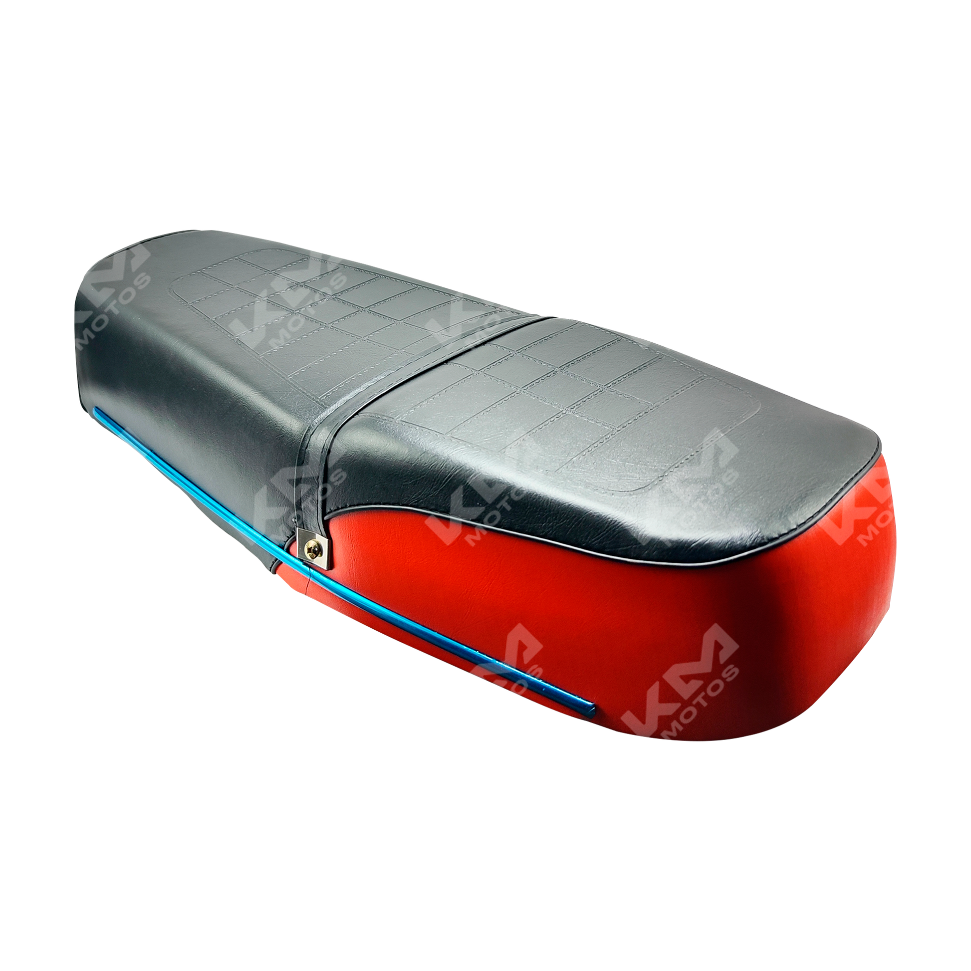 ASIENTO CG125/KB150 NEGRO/ROJO - KMMOTOSHN