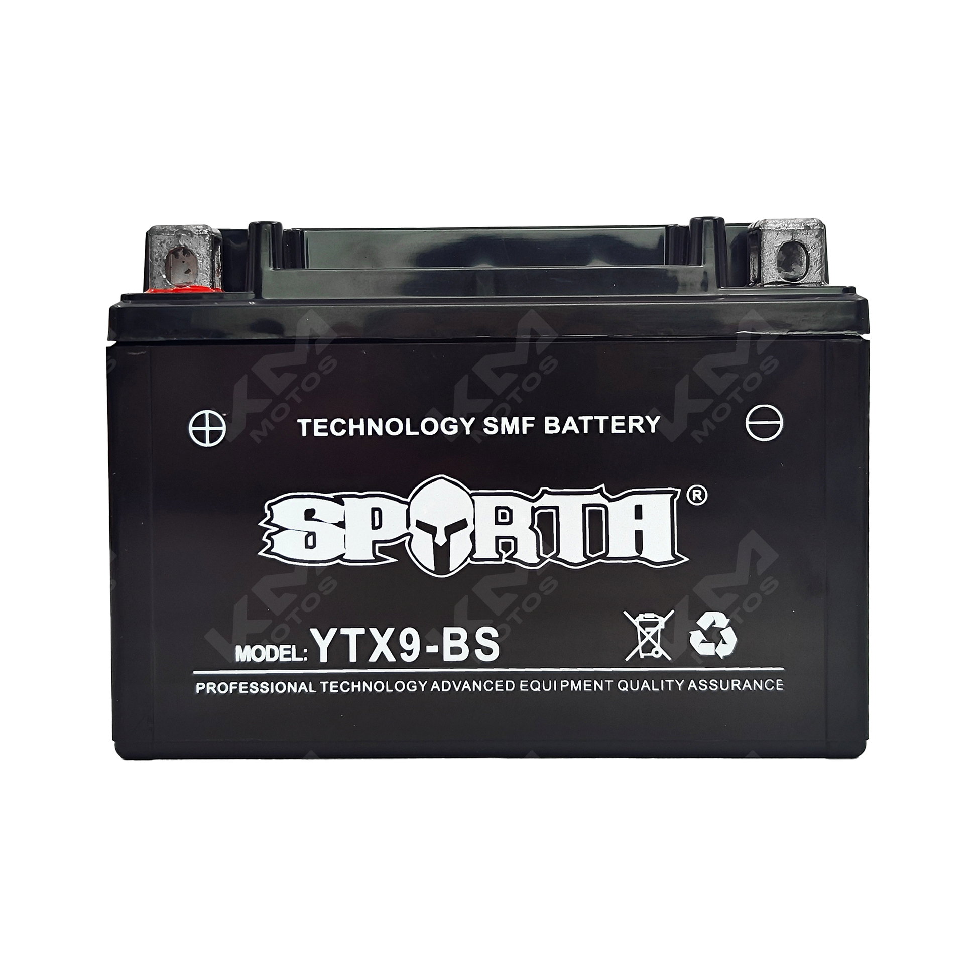 BATERIA YTX9-BS SELLADA SPARTA - KMMOTOSHN