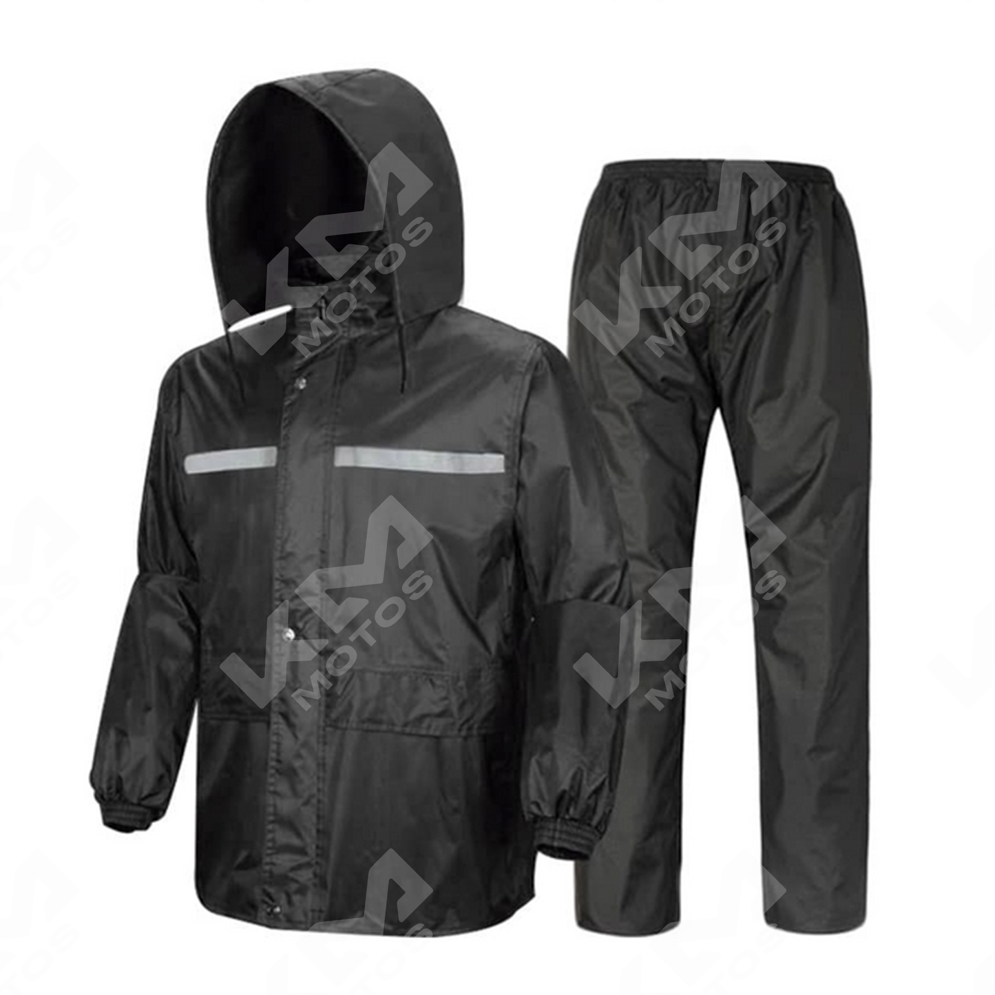 CAPOTE P/LLUVIA IMPERMEABLE DOBLE - KMMOTOSHN