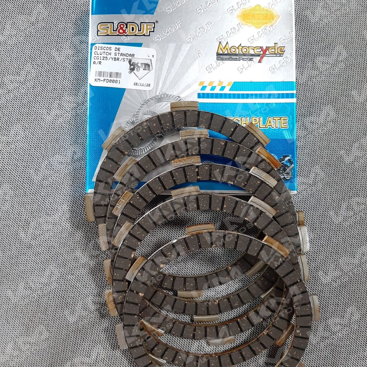 Discos de Clutch Standar CG125/YBR/STD A/r