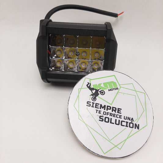 LUZ LED 12P BARRA CUADRADA METAL
