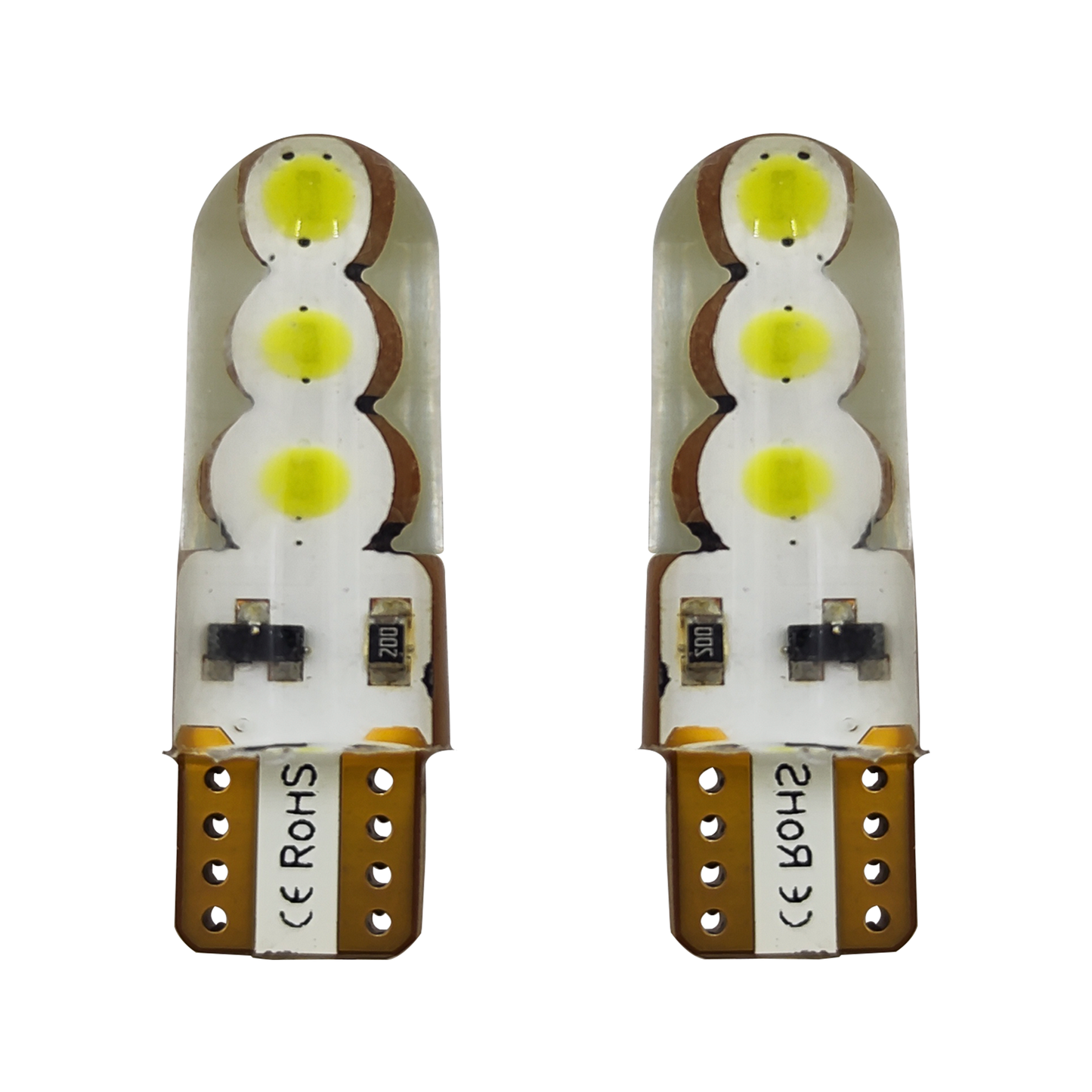 LUZ LED T10 MUELITAS + FLASH TRIANGULO - KMMOTOSHN