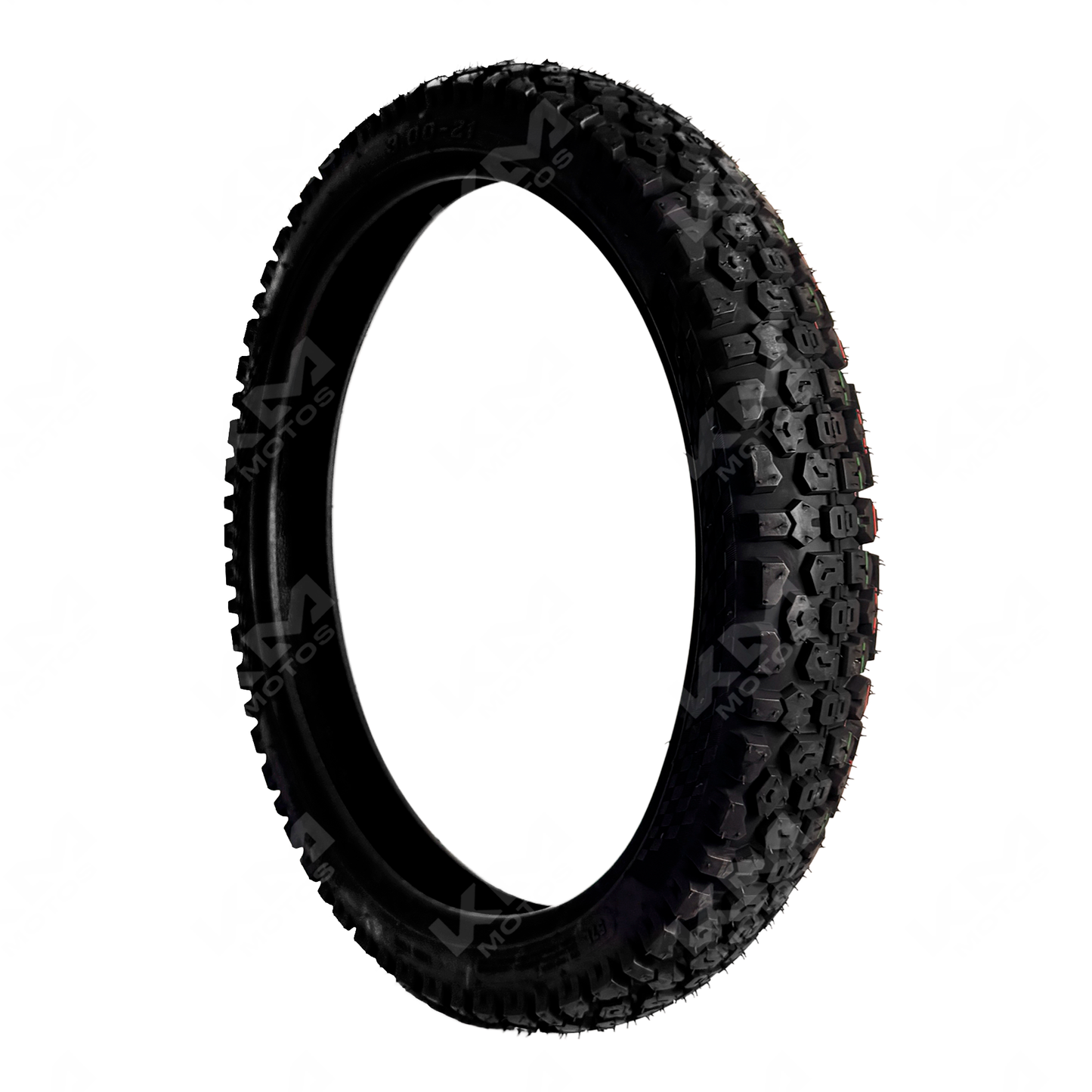 Llanta semitraactora KM Motos 3.00-21 6PR para tractor, neumático resistente y duradero para uso agrícola.