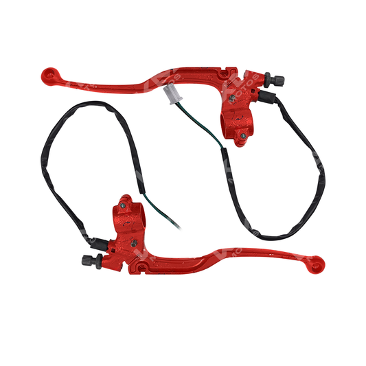 MANECILLA COMPLETAS DE YBR125 ROJA RAYOS