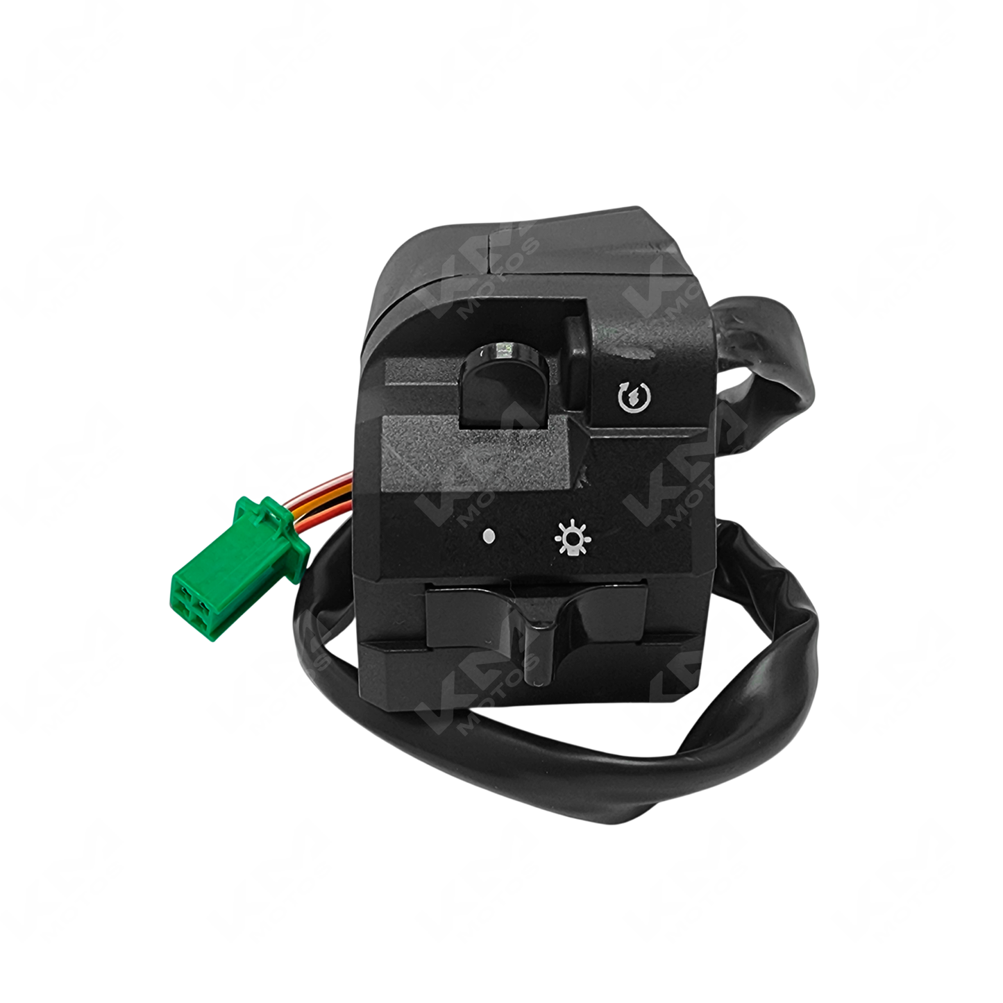 Mandos derechos para Boxer150 y BM150 de KM Motos, imagen que muestra el control de encendido y acelerador.