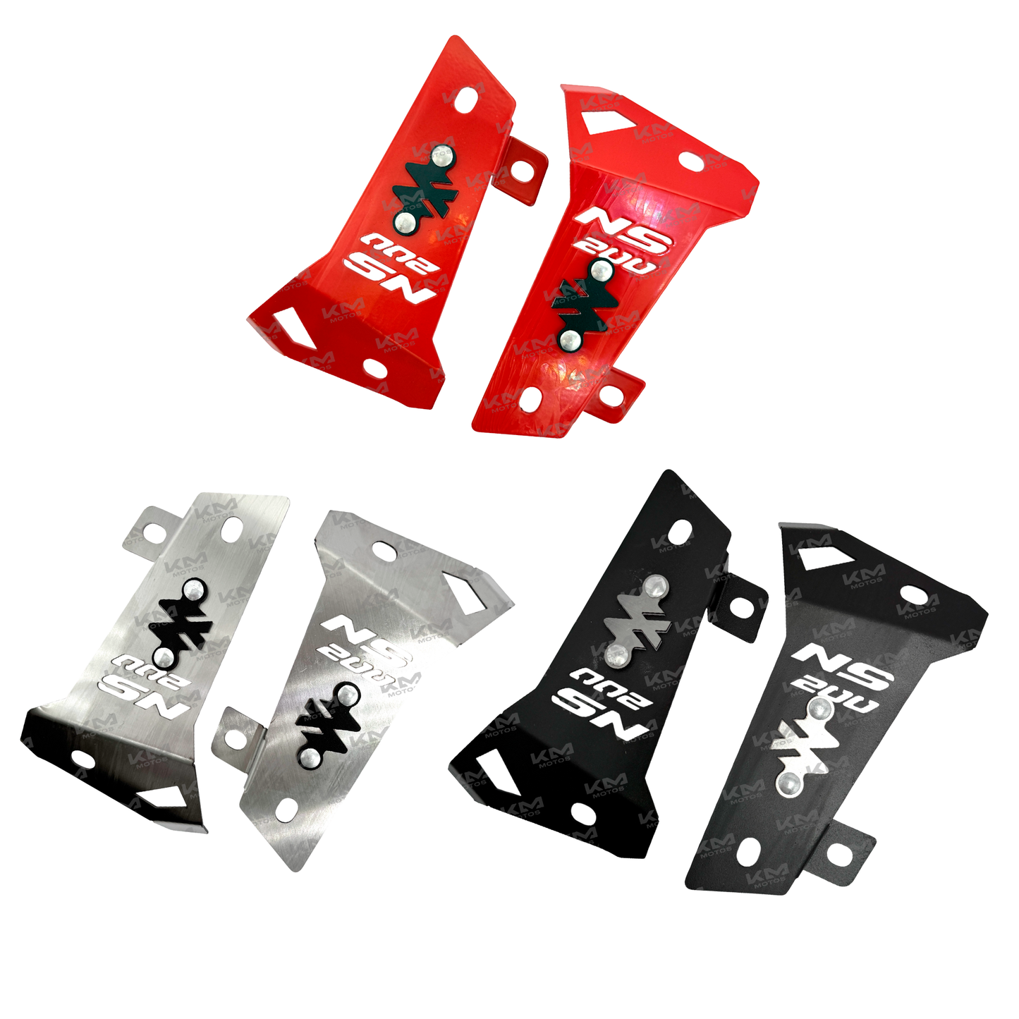 Protector de depósito de lujo para Pulsar 200NS de la marca KMMOTOS, protección y estilo para motocicleta.