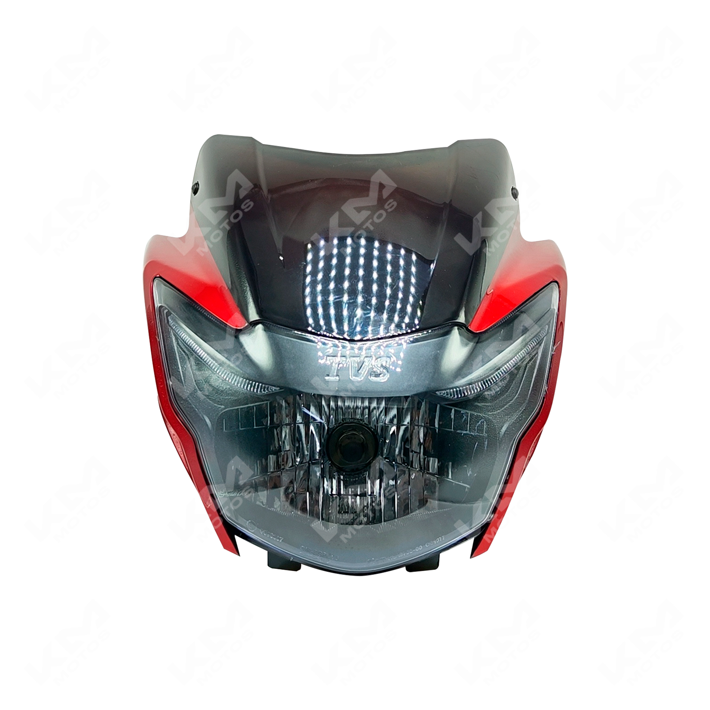 CARENA COMPLETA TVS UG ROJA - KMMOTOSHN