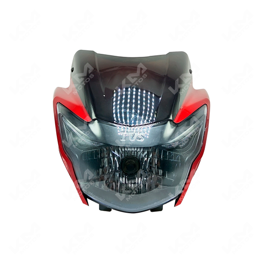 CARENA COMPLETA TVS UG ROJA - KMMOTOSHN