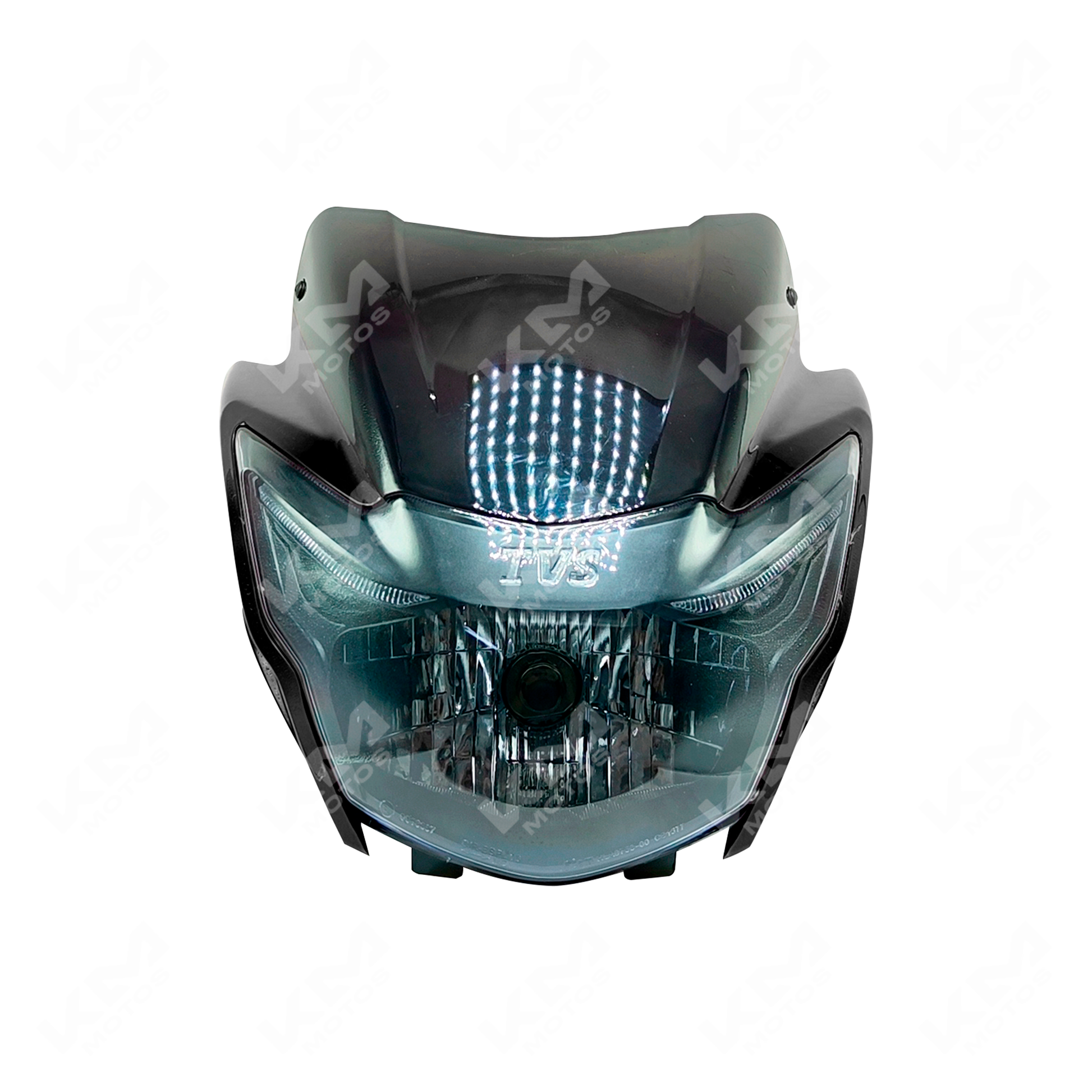 CARENA COMPLETA TVS UG NEGRA - KMMOTOSHN