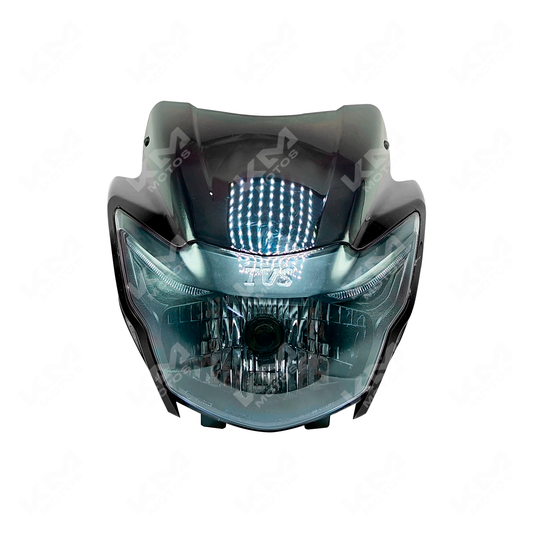 CARENA COMPLETA TVS UG NEGRA - KMMOTOSHN