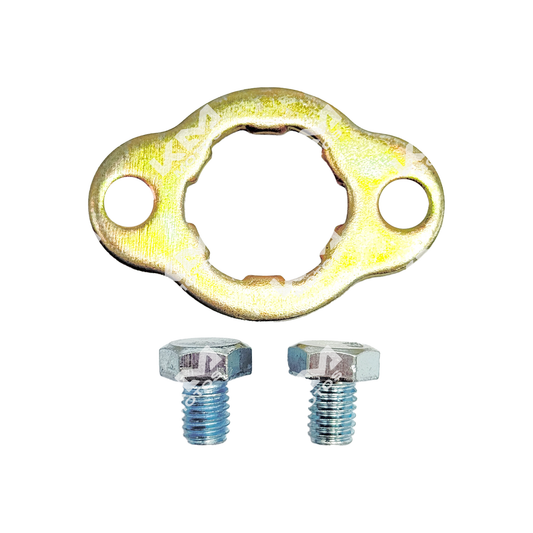 KM Motos Sprocket STD seals displayed on a white background, showcasing their durable design for motorcycle performance.