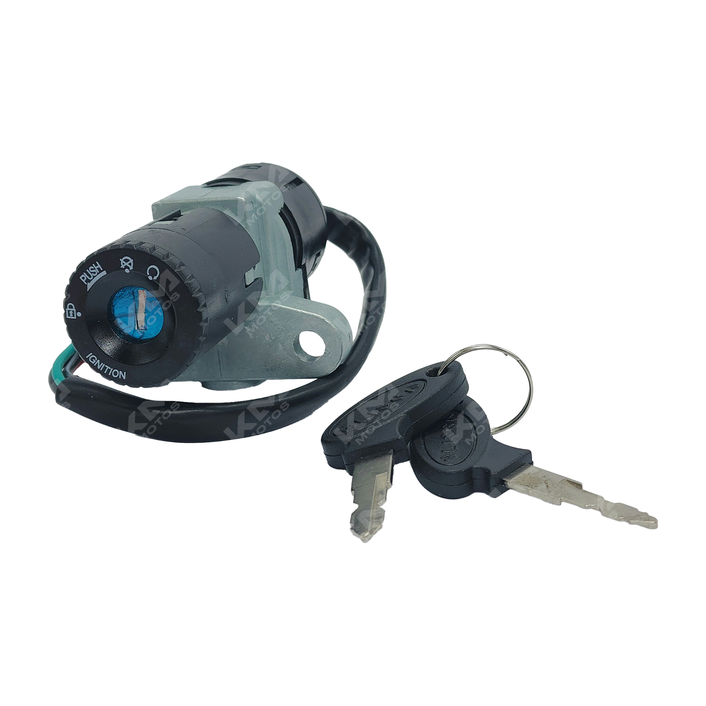 Interruptor de encendido KMMOTOSHN AKT150/125Z/ZX150L/ZX200L, componente de encendido para motos, imagen de alta calidad
