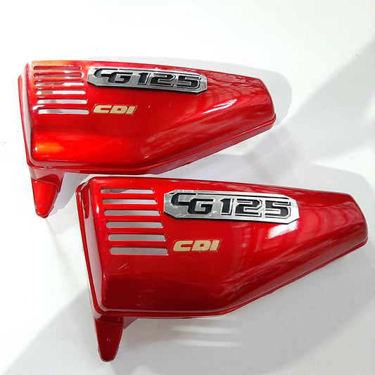TAPADERA LATERAL CG125 ROJAS