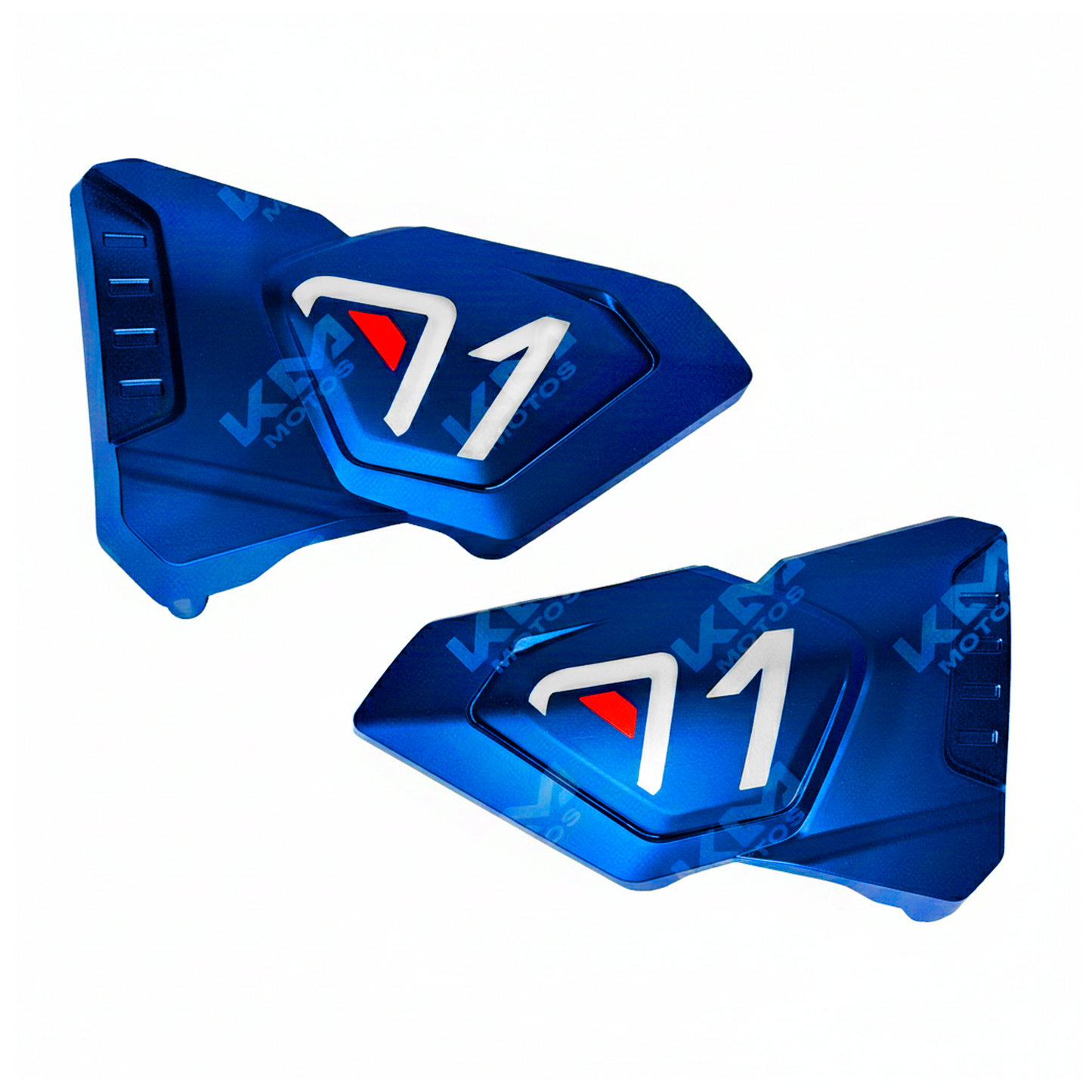 TAPADERA LATERAL CG125 AZUL RACING - KMMOTOSHN