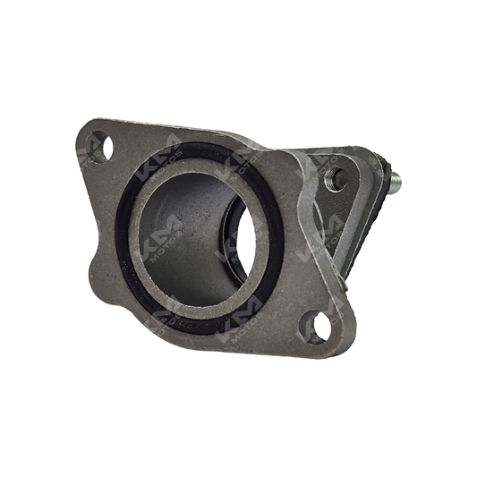 Motor de carburador de metal para HJ125 y XL125 con tobera, compatible con motos KM Motos, en imagen.