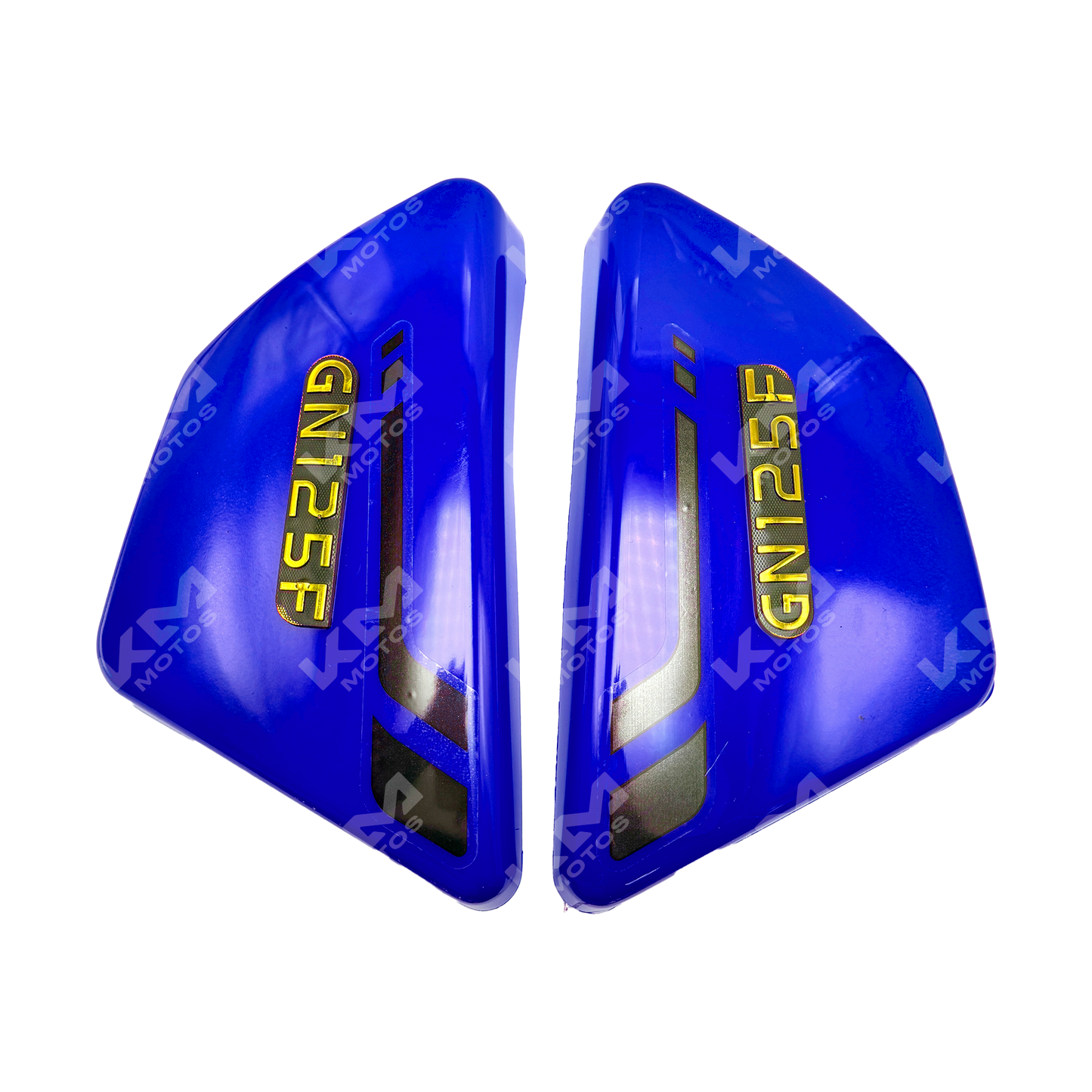 TAPADERAS LATERALES DE GN125 AZUL - KMMOTOSHN