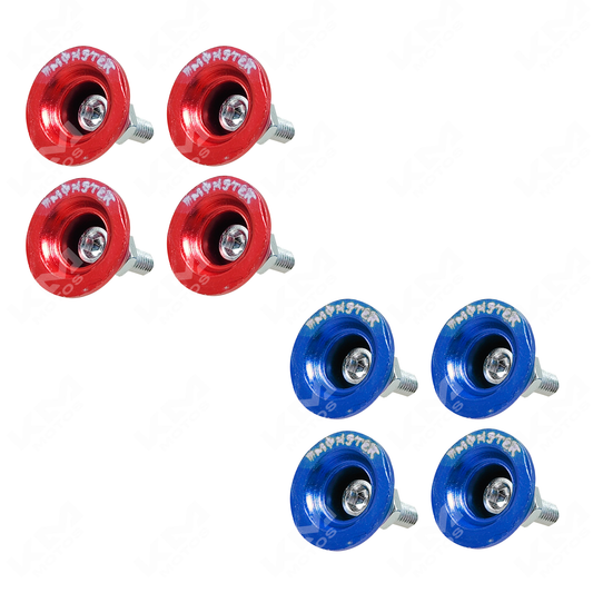 TORNILLOS P/PLACA MONSTER 4PCS/JGO