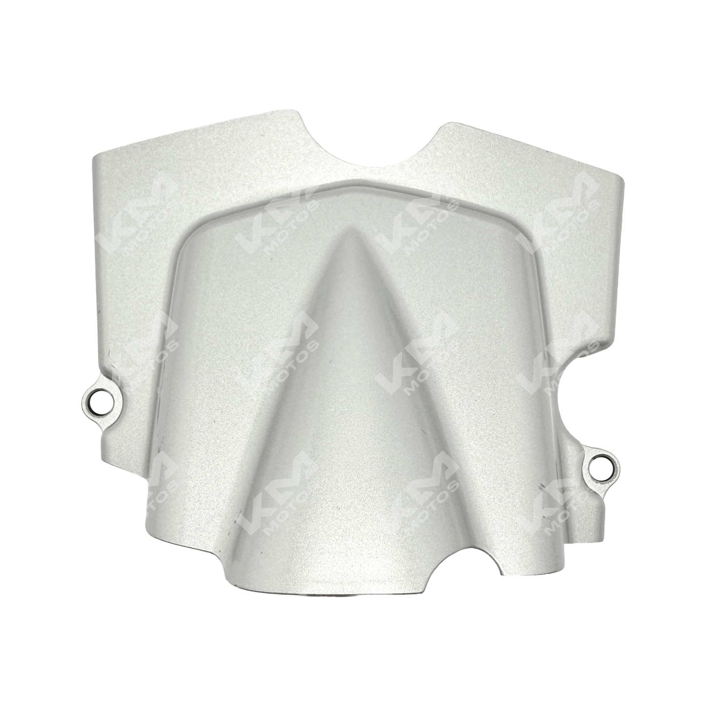 Tapadera de sprocket delantera para CG125 de KM Motos, imagen de la pieza de protección y componentes delantera.