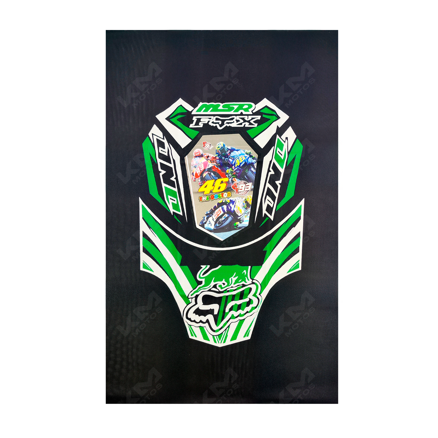 FORROS DE ASIENTO DISEÑO VERDE KMS