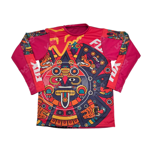 CAMISETA DEPORTIVA + DISENO FOX ROSADO, MULTICOLOR JD17 TALLA "L"