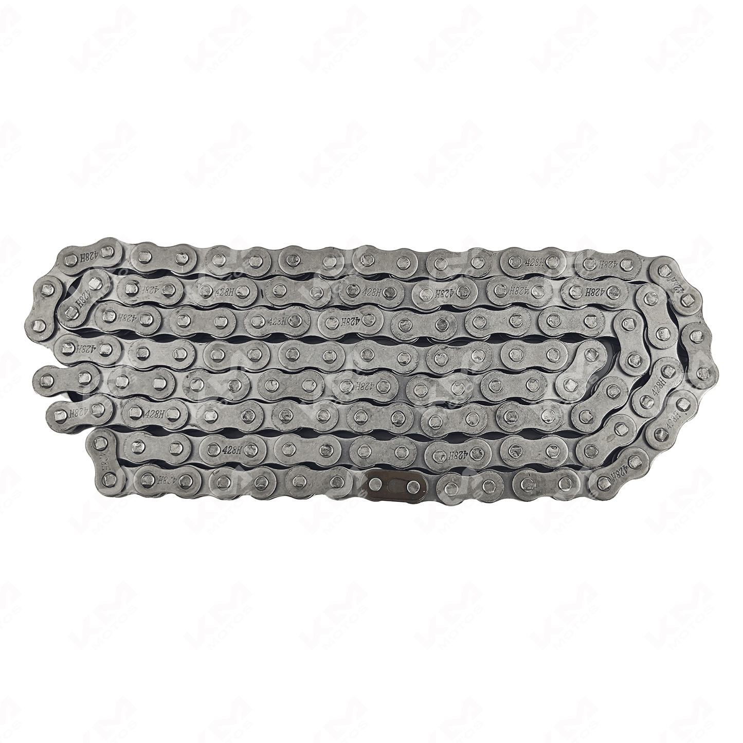 CADENA 428H-136L GRIS REFORZADA - KMMOTOSHN