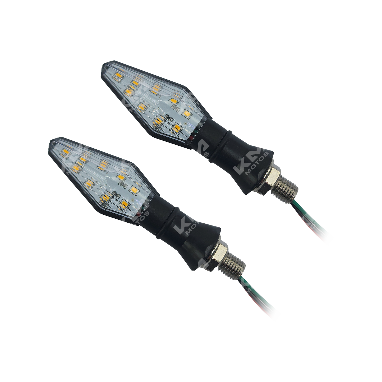 Lámpara LED VIAS AM-30 de KM Motos con luz brillante y diseño compacto para motocicletas.