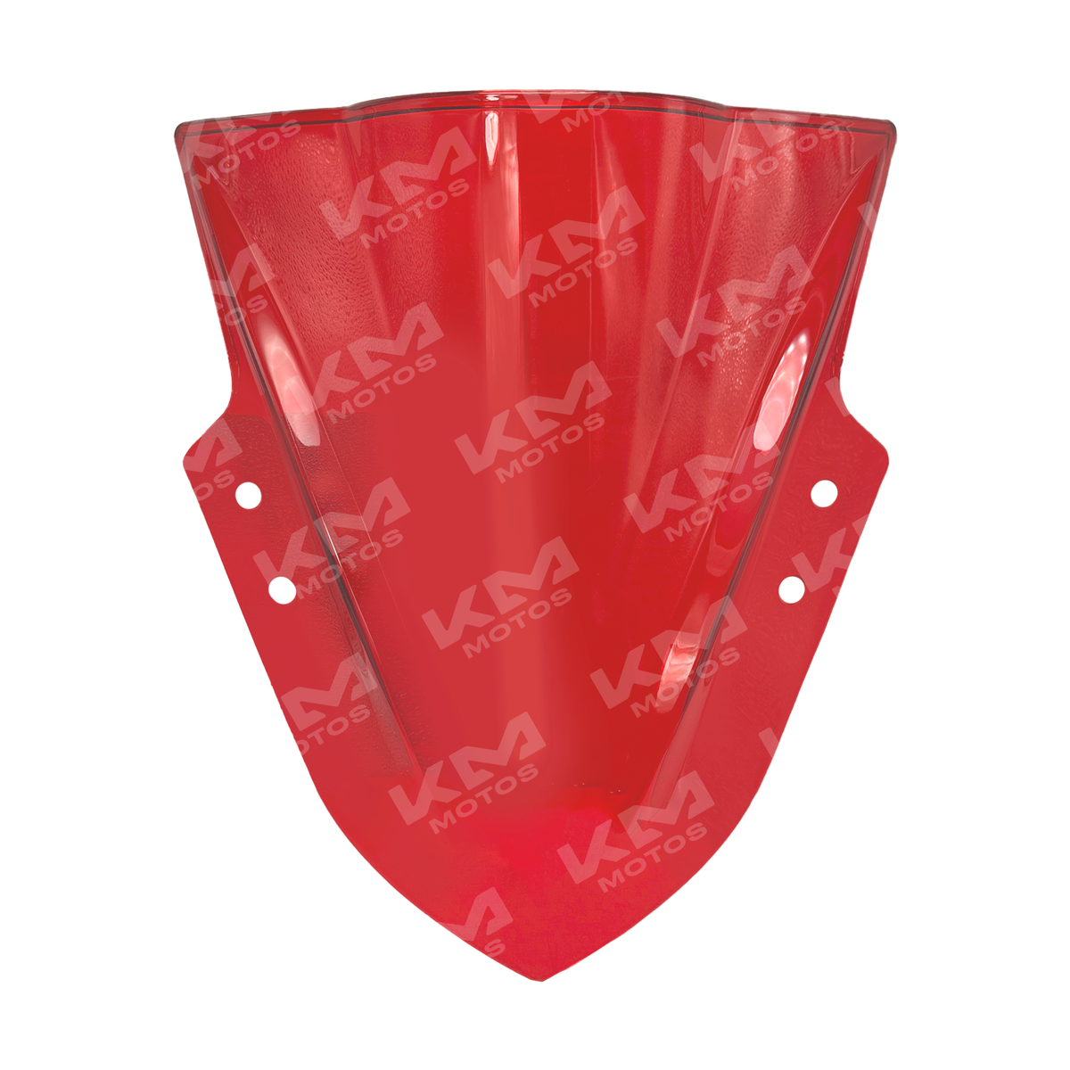 Visera para moto universal de color rojo para Kawasaki, protección para casco de motocicleta, modelo cupula.